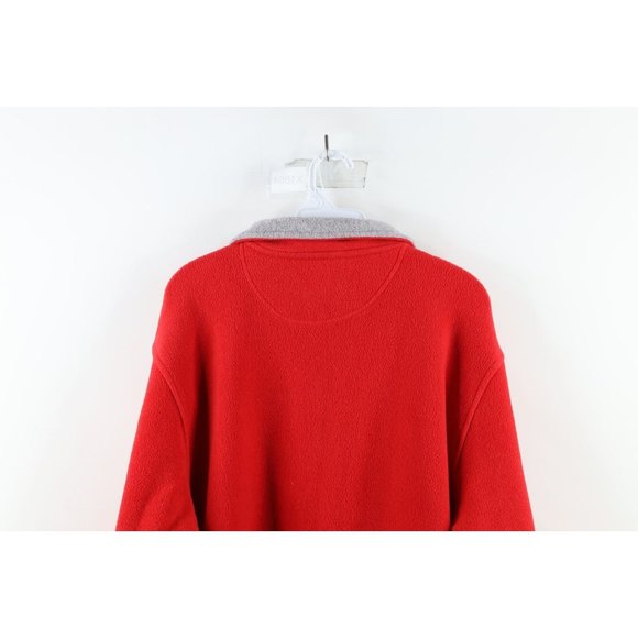 Vtg 90s Starter Mens Large Spell Out Script Ohio State University Fleece Sweater - Picture 10 of 12